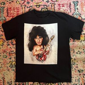 Eddie Van Halen Caricature